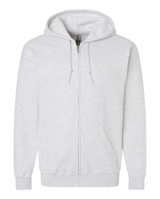 Custom Graphic Heavy Blend™ Full-Zip Hoodie (18600)-Ash / S-Ash / M-Ash / L-Ash / XL-Ash / 2XL 403 Custom Cuts