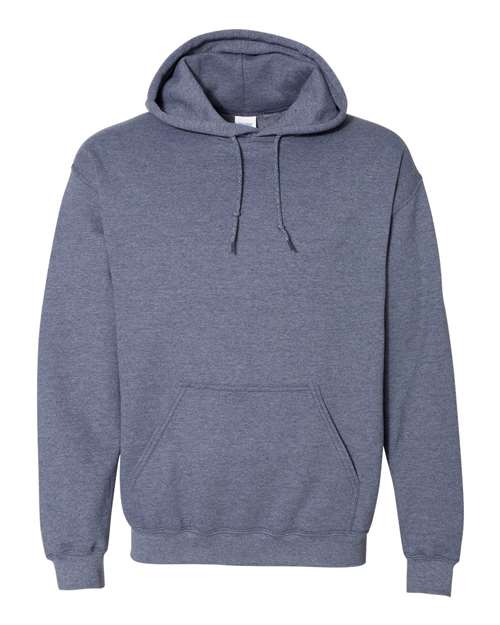 Heather Dark Navy Custom Hoodie - High-Definition DTF Logo - 403 Custom Cuts Calgary
