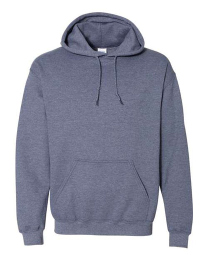 Heather Dark Navy Custom Hoodie - High-Definition DTF Logo - 403 Custom Cuts Calgary