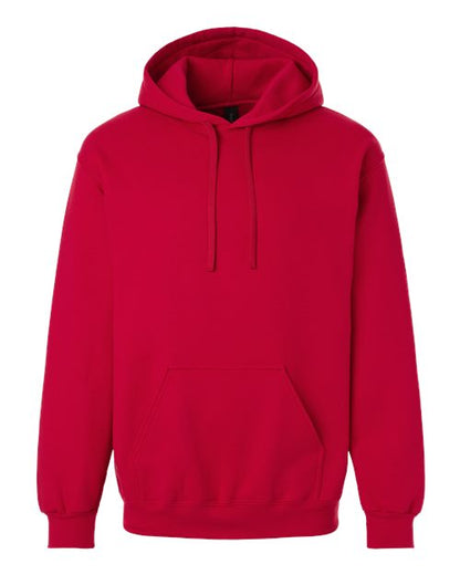 Custom Red hoodie on a white background