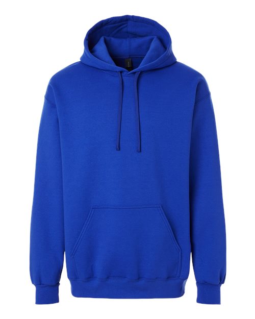 Custom Blue hoodie on a white background