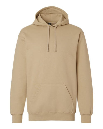 Custom Beige hoodie on a white background