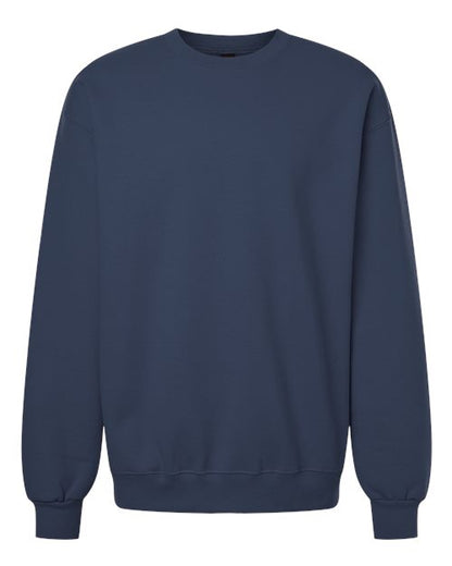 Blue Dusk Custom Graphic Maxweight Crewneck - Premium DTF Branding - 403 Custom Cuts Calgary