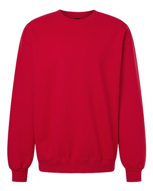 Cherry Red Custom Graphic Maxweight Crewneck - Vibrant DTF Logo Printing - 403 Custom Cuts
