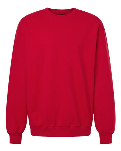Cherry Red Custom Graphic Maxweight Crewneck - Vibrant DTF Logo Printing - 403 Custom Cuts