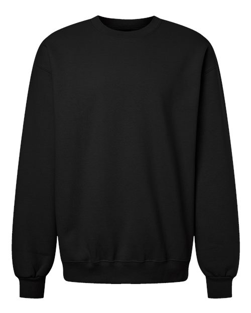 Pitch Black Custom Graphic Maxweight Crewneck - Durable DTF Logo Print - 403 Custom Cuts
