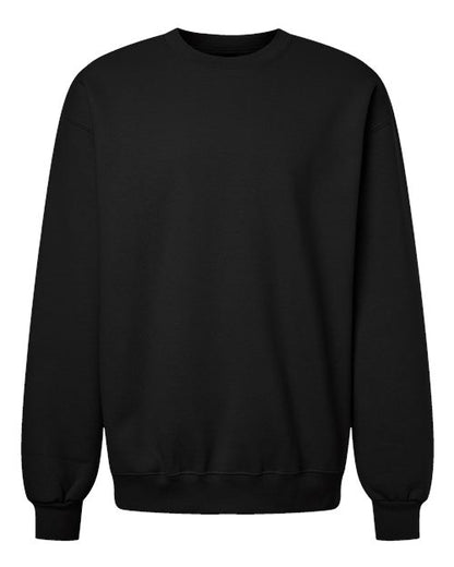 Pitch Black Custom Graphic Maxweight Crewneck - Durable DTF Logo Print - 403 Custom Cuts