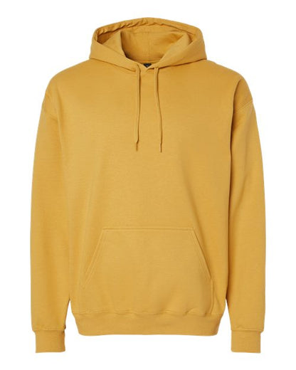 Mustard Yellow Custom Softstyle Midweight Hoodie - Vibrant DTF Printing - 403 Custom Cuts