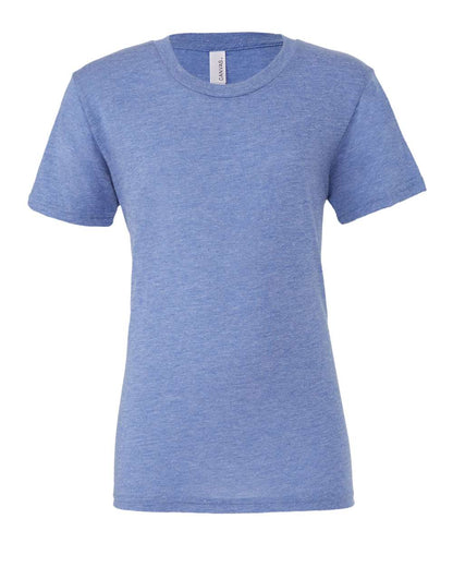 Custom T-Shirt - BELLA + CANVAS Triblend (3413)-Aqua / S-Aqua / M-Aqua / L-Aqua / XL-Aqua / 2XL 403 Custom Cuts