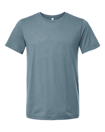 Custom T-Shirt - BELLA + CANVAS Triblend (3413)-Aqua / S-Aqua / M-Aqua / L-Aqua / XL-Aqua / 2XL 403 Custom Cuts
