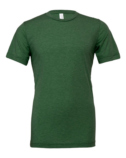 Custom T-Shirt - BELLA + CANVAS Triblend (3413)-Aqua / S-Aqua / M-Aqua / L-Aqua / XL-Aqua / 2XL 403 Custom Cuts