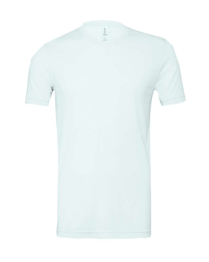 Custom T-Shirt - BELLA + CANVAS Triblend (3413)-Aqua / S-Aqua / M-Aqua / L-Aqua / XL-Aqua / 2XL 403 Custom Cuts