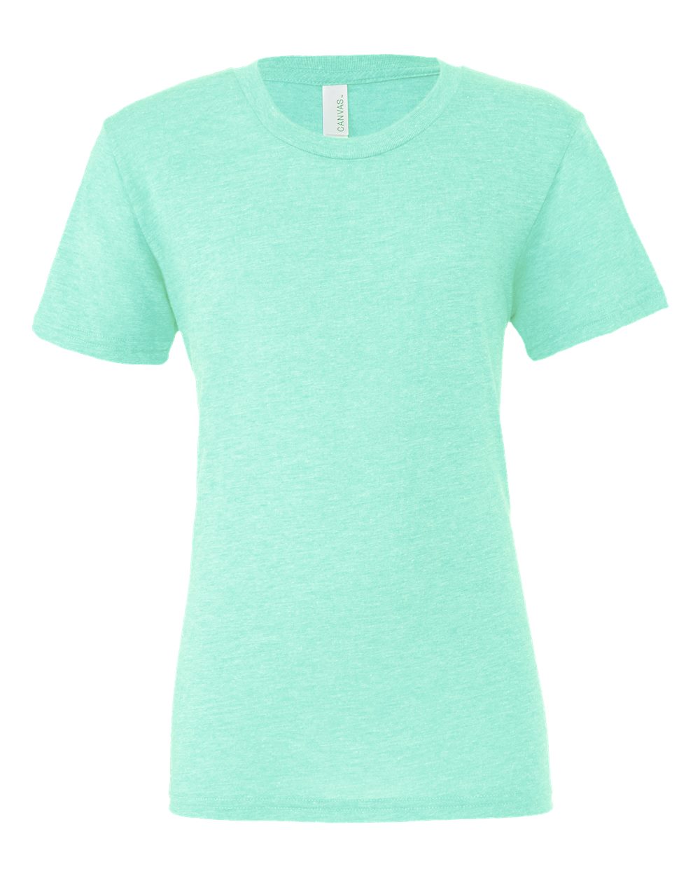 Custom T-Shirt - BELLA + CANVAS Triblend (3413)-Aqua / S-Aqua / M-Aqua / L-Aqua / XL-Aqua / 2XL 403 Custom Cuts