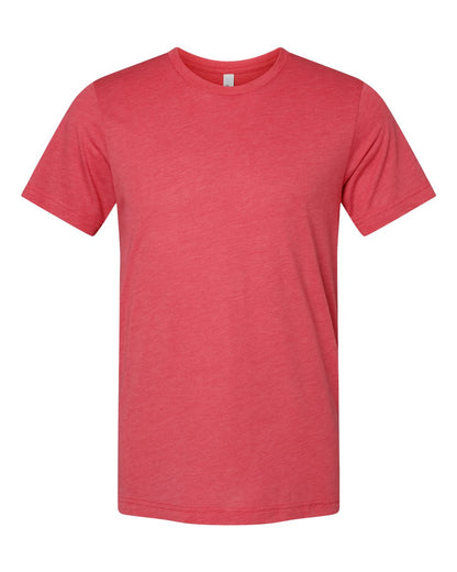 Custom T-Shirt - BELLA + CANVAS Triblend (3413)-Aqua / S-Aqua / M-Aqua / L-Aqua / XL-Aqua / 2XL 403 Custom Cuts
