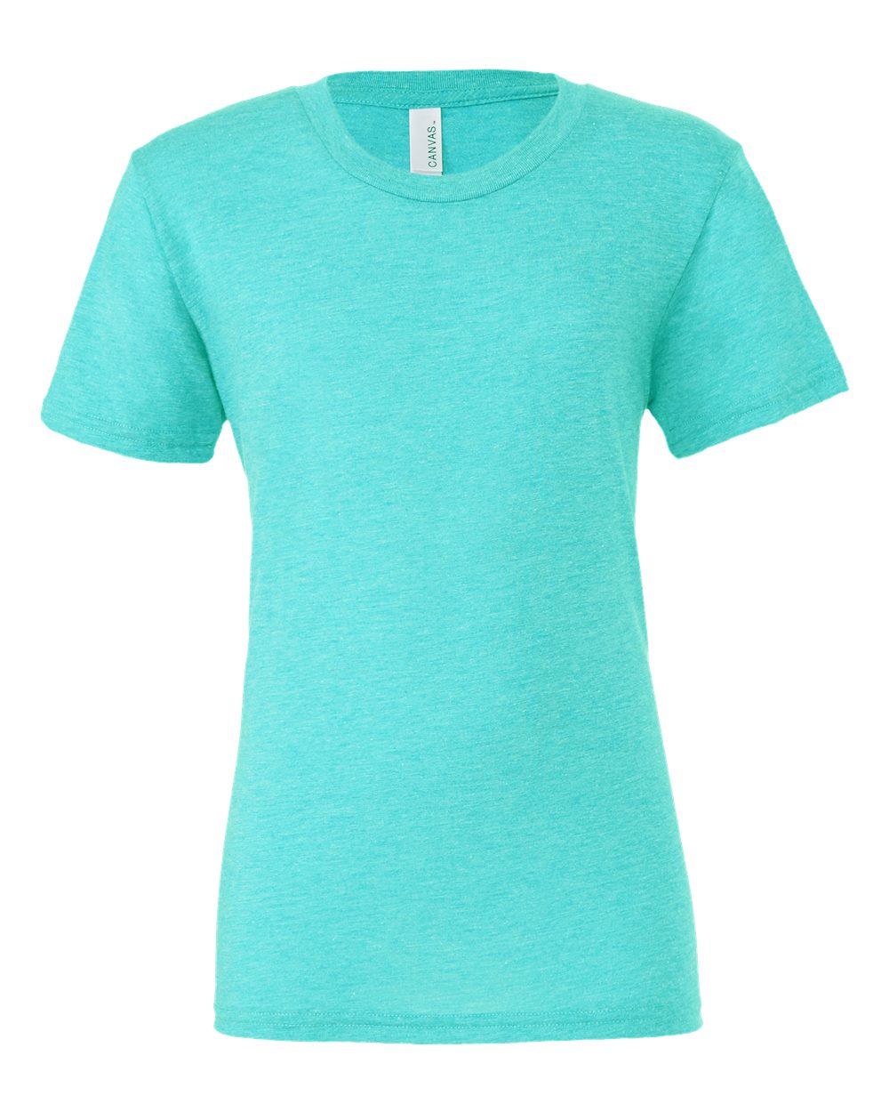Custom T-Shirt - BELLA + CANVAS Triblend (3413)-Aqua / S-Aqua / M-Aqua / L-Aqua / XL-Aqua / 2XL 403 Custom Cuts