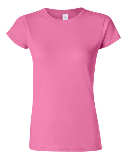 Custom T-Shirt - Women's Graphic Gildan Softstyle (64000L)-Antique Sapphire / S-Antique Sapphire / M-Antique Sapphire / L-Antique Sapphire / XL-Antique Sapphire / 2XL 403 Custom Cuts