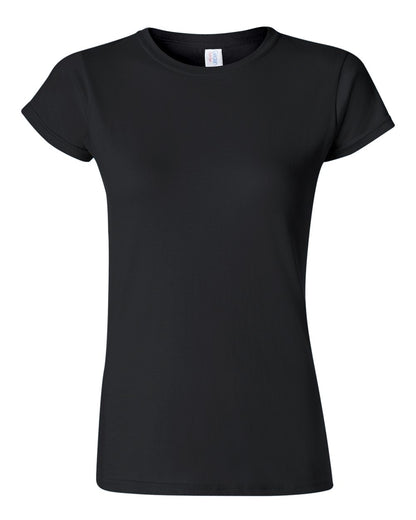 Custom T-Shirt - Women's Graphic Gildan Softstyle (64000L)-Antique Sapphire / S-Antique Sapphire / M-Antique Sapphire / L-Antique Sapphire / XL-Antique Sapphire / 2XL 403 Custom Cuts