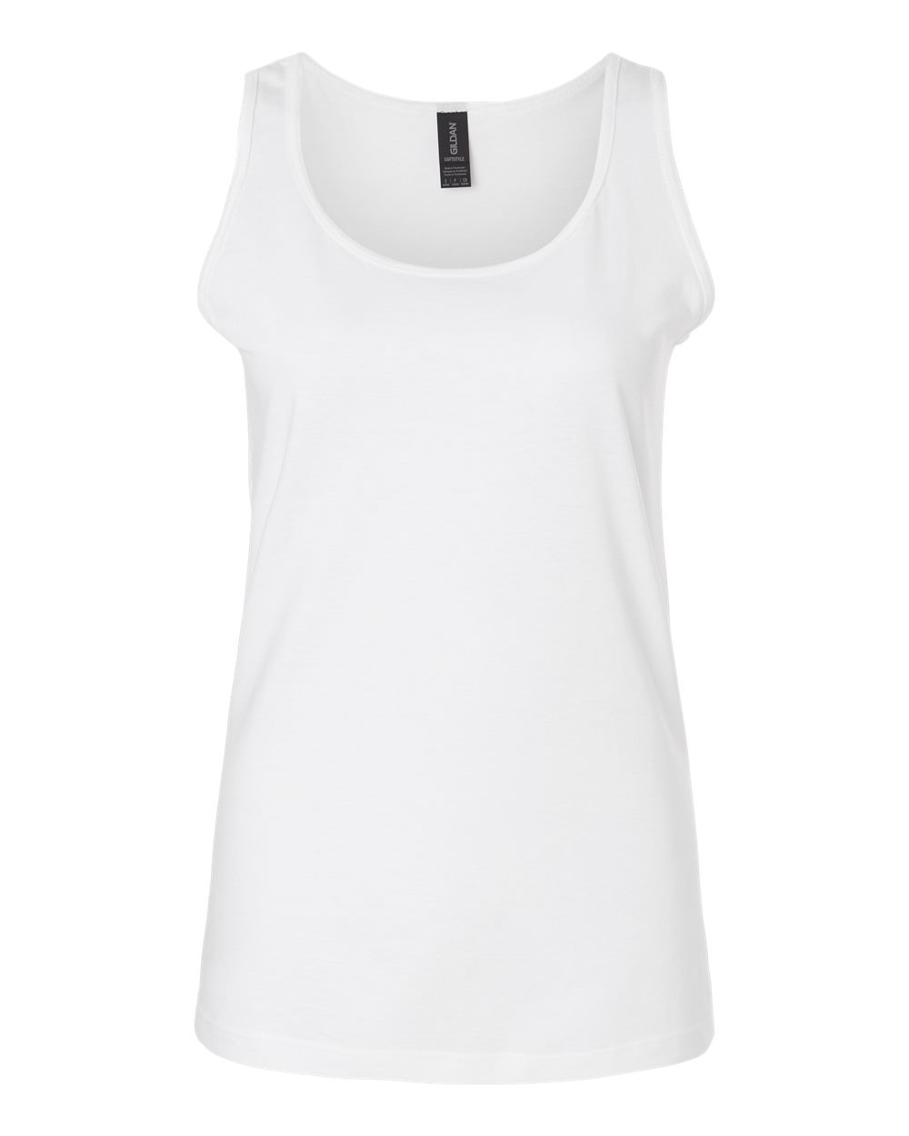 Custom Women's Tank Top - Graphic Gildan Softstyle (64200L)-Navy / S-Navy / M-Navy / L-Navy / XL-Navy / 2XL 403 Custom Cuts