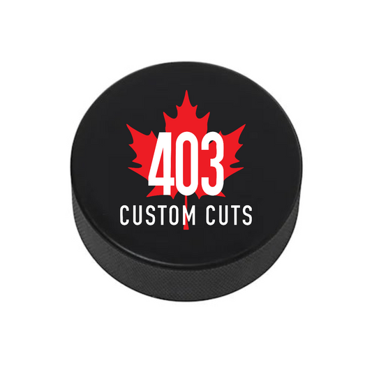 Customized Hockey Pucks - 403 Custom Cuts