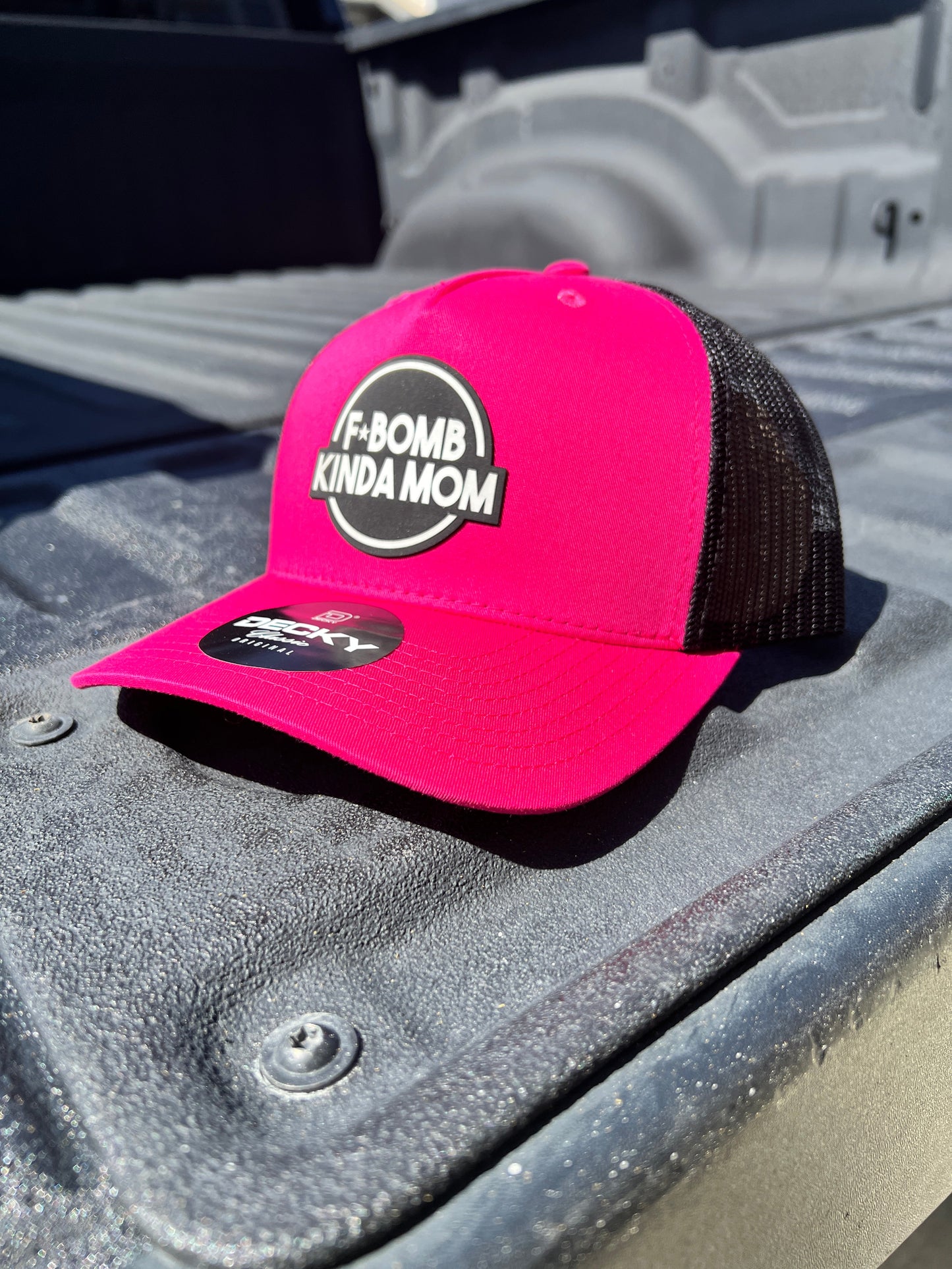 F*BOMB KINDA MOM SnapBack Trucker - 403 Custom Cuts