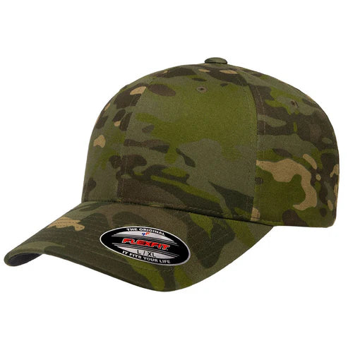 Multicam Tropic Flexfit 6277 Stretch Fit Cap - Custom Hat | 403 Custom Cuts
