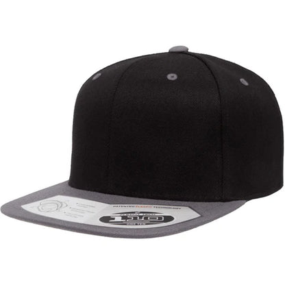 Black / Grey Flexfit 110 - Custom Hat | 403 Custom Cuts