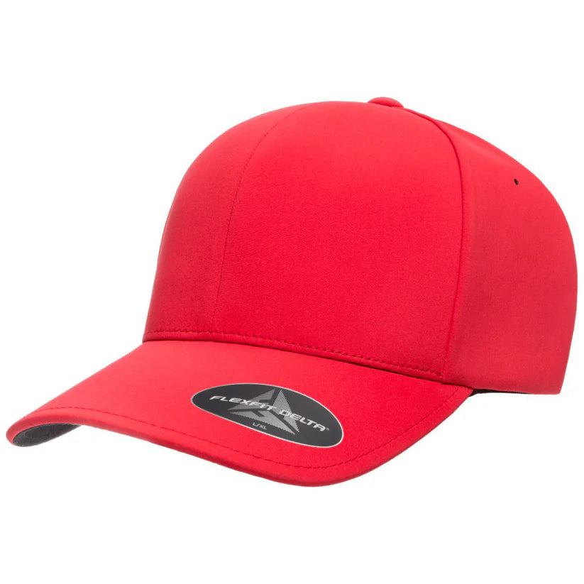 Flexfit 180 Delta Hat Seamless - Red