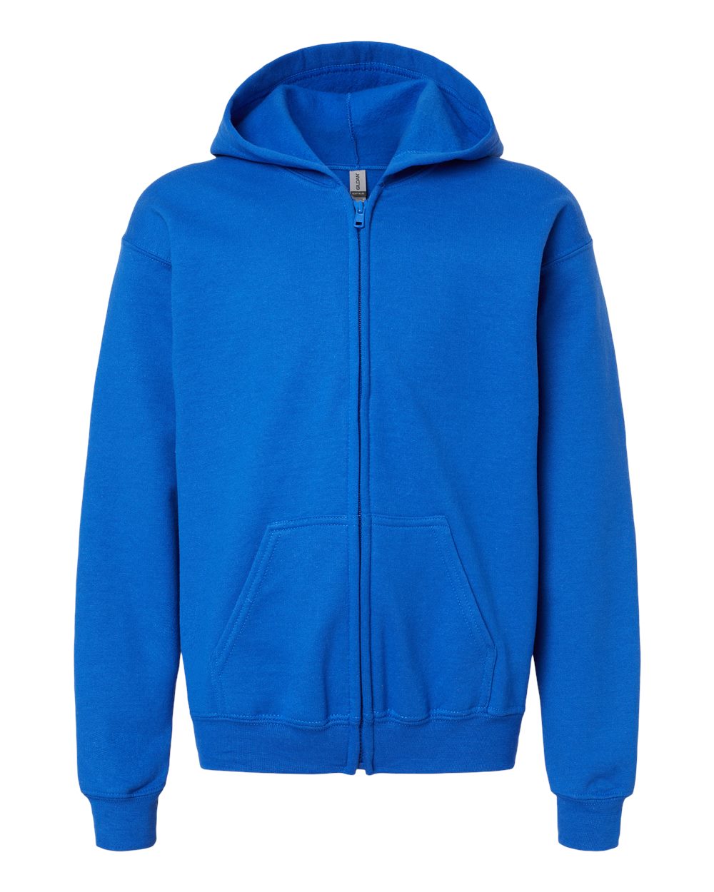 Royal Gildan 18600B Youth Full-Zip Custom Hoodie Calgary | 403 Custom Cuts