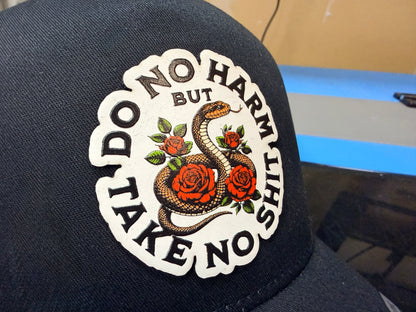 “Do No Harm, But Take No Shit" Trucker Snapback