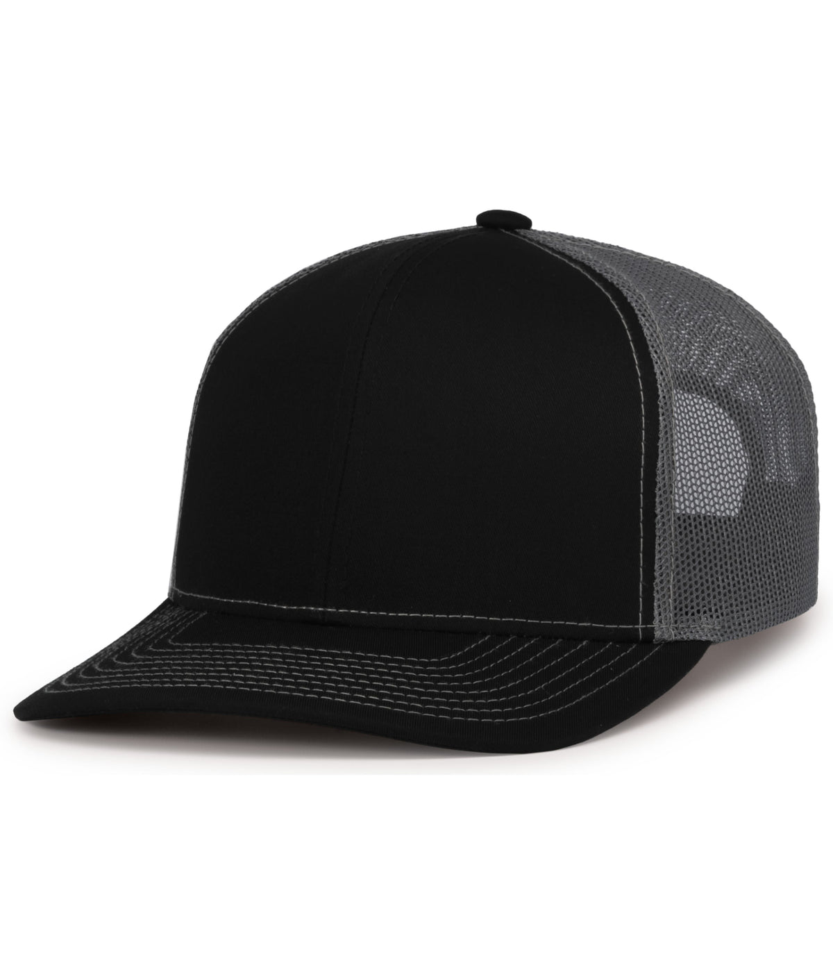 Pacific Headwear 104S Contrast Stitch Custom Trucker Hat
