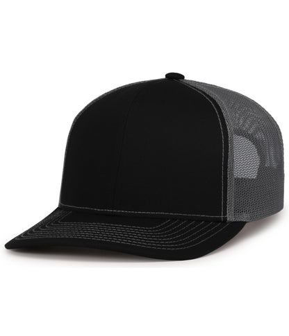 Pacific Headwear 104S Contrast Stitch Custom Trucker Hat