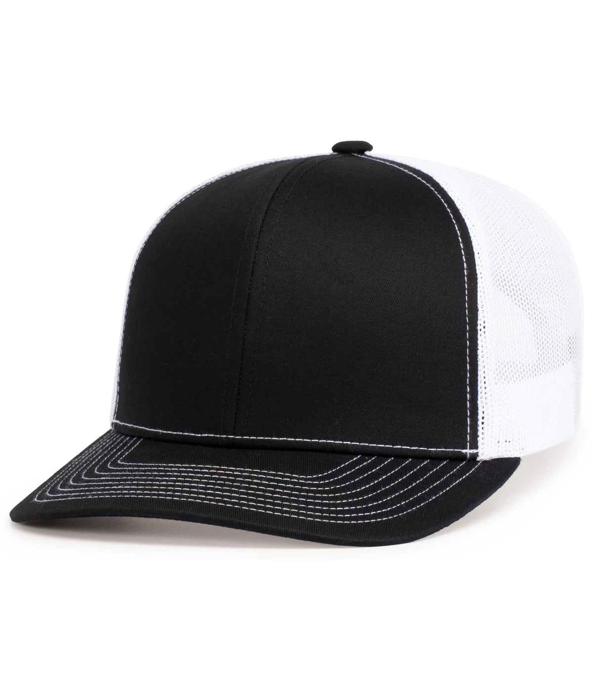 Pacific Headwear 104S Contrast Stitch Custom Trucker Hat