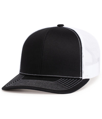 Pacific Headwear 104S Contrast Stitch Custom Trucker Hat