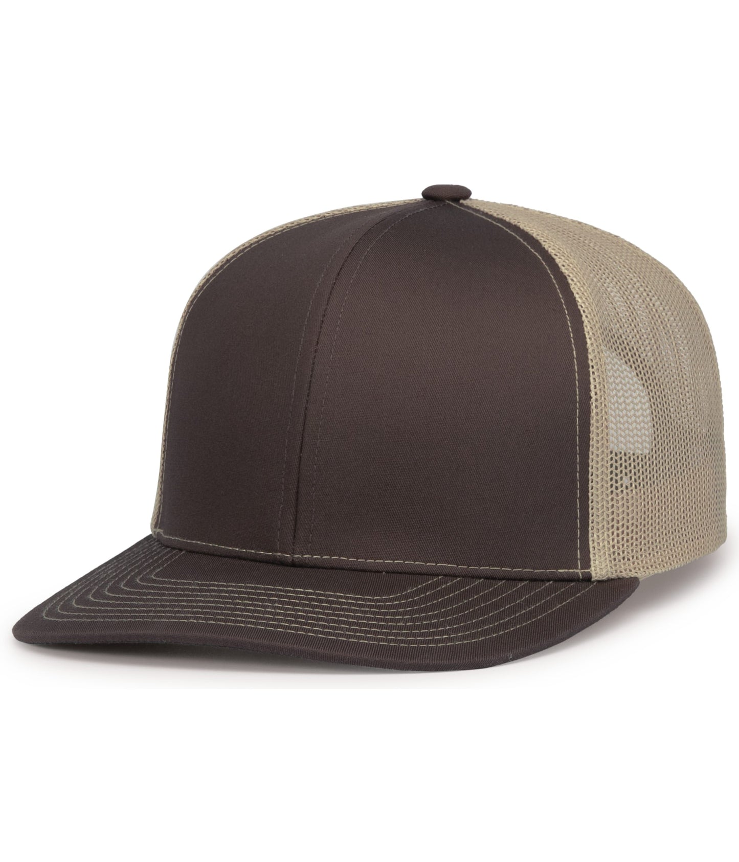 Pacific Headwear 104S Contrast Stitch Custom Trucker Hat