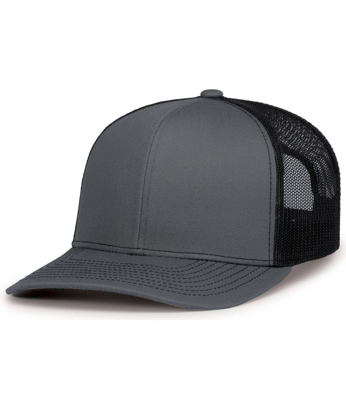 Pacific Headwear 104S Contrast Stitch Custom Trucker Hat