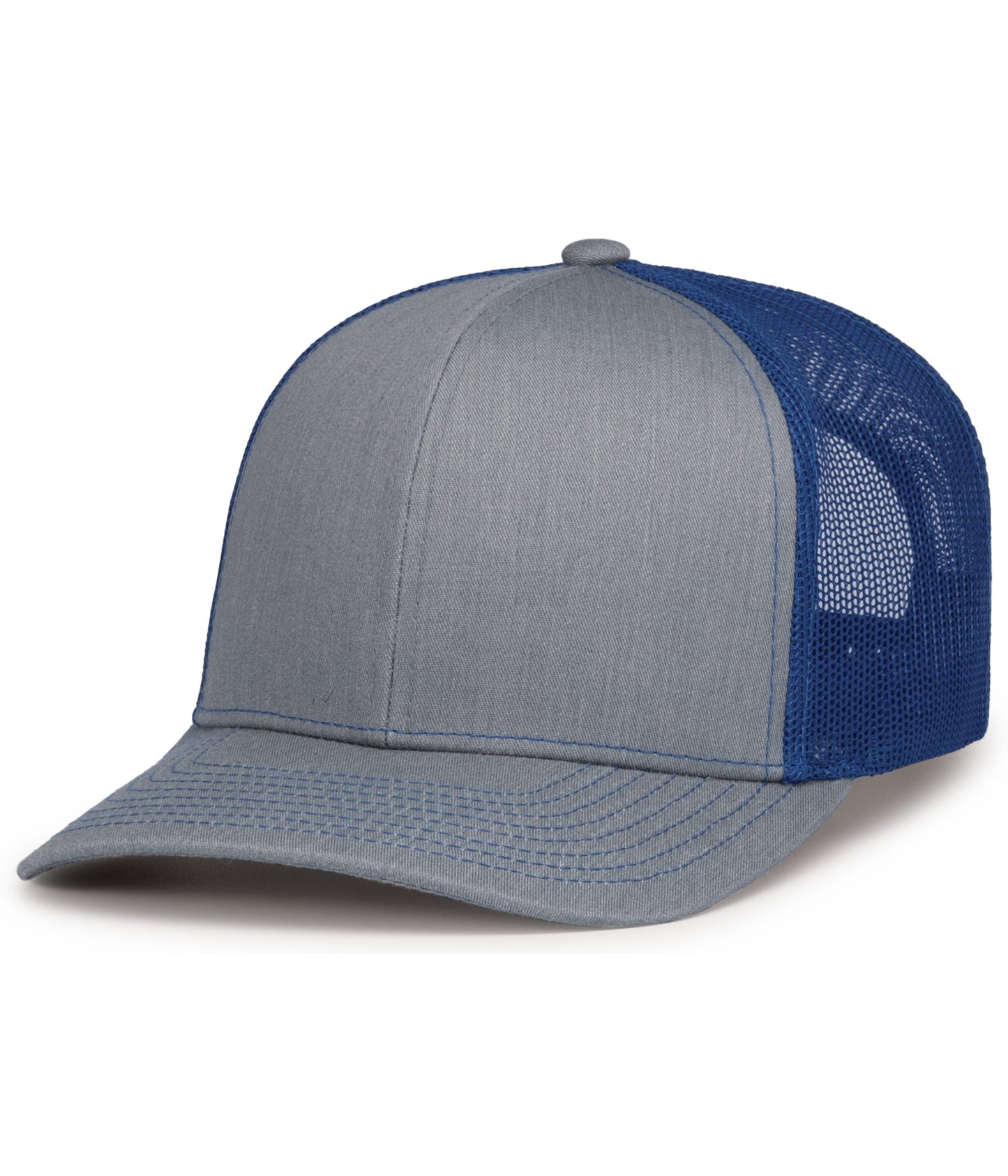 Pacific Headwear 104S Contrast Stitch Custom Trucker Hat