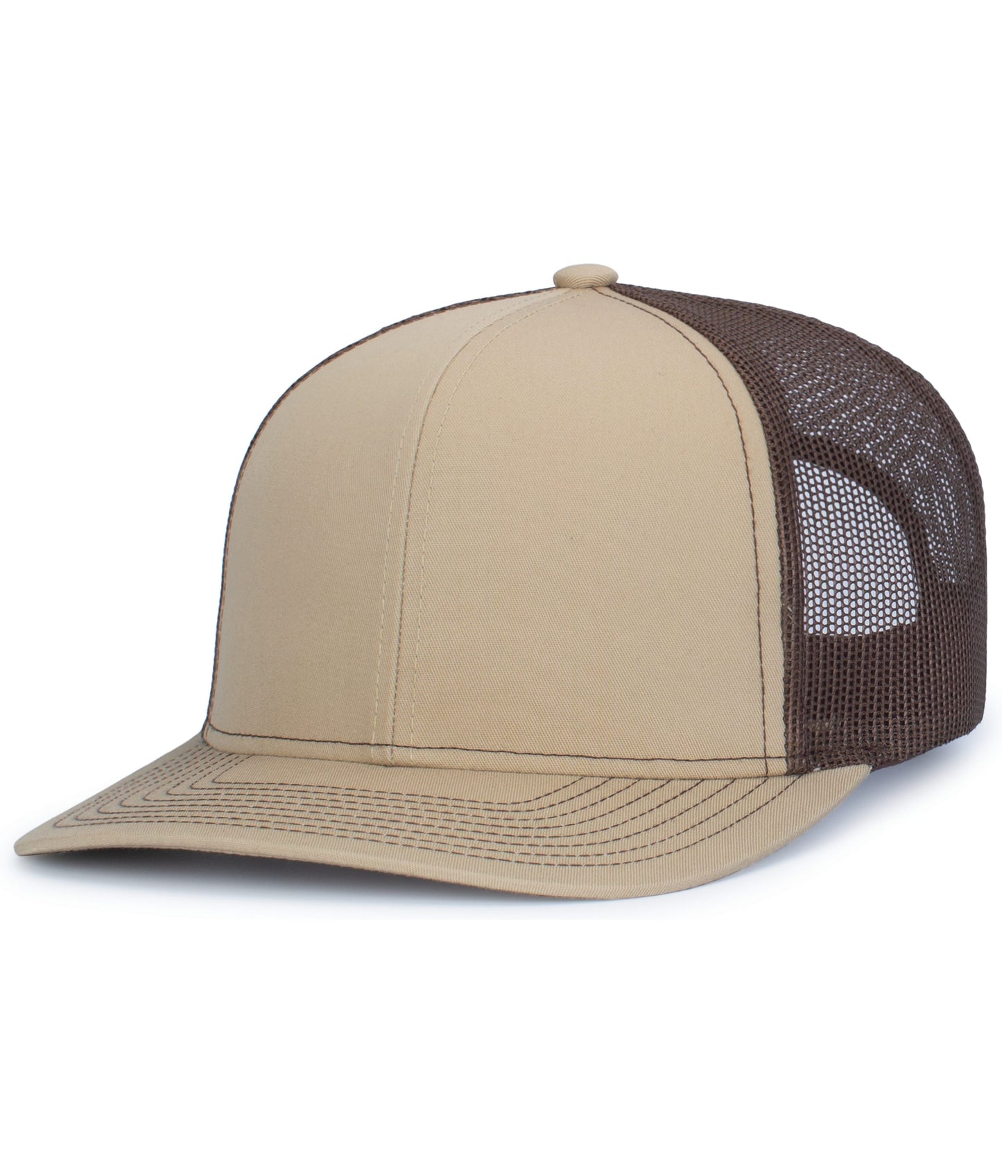 Pacific Headwear 104S Contrast Stitch Custom Trucker Hat