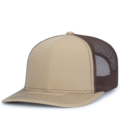 Pacific Headwear 104S Contrast Stitch Custom Trucker Hat