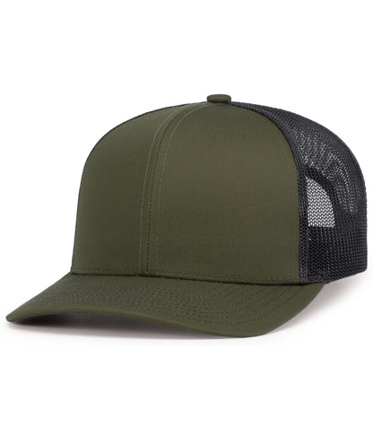 Pacific Headwear 104S Contrast Stitch Custom Trucker Hat