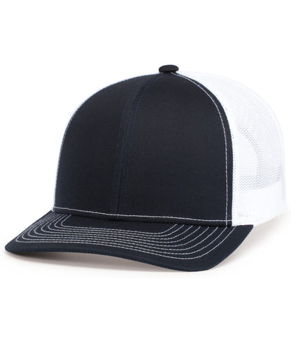 Pacific Headwear 104S Contrast Stitch Custom Trucker Hat