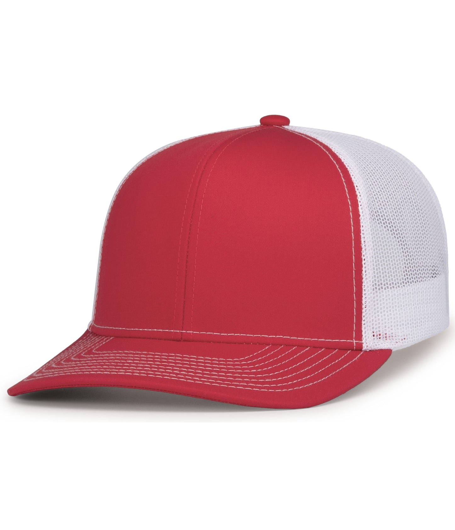 Pacific Headwear 104S Contrast Stitch Custom Trucker Hat