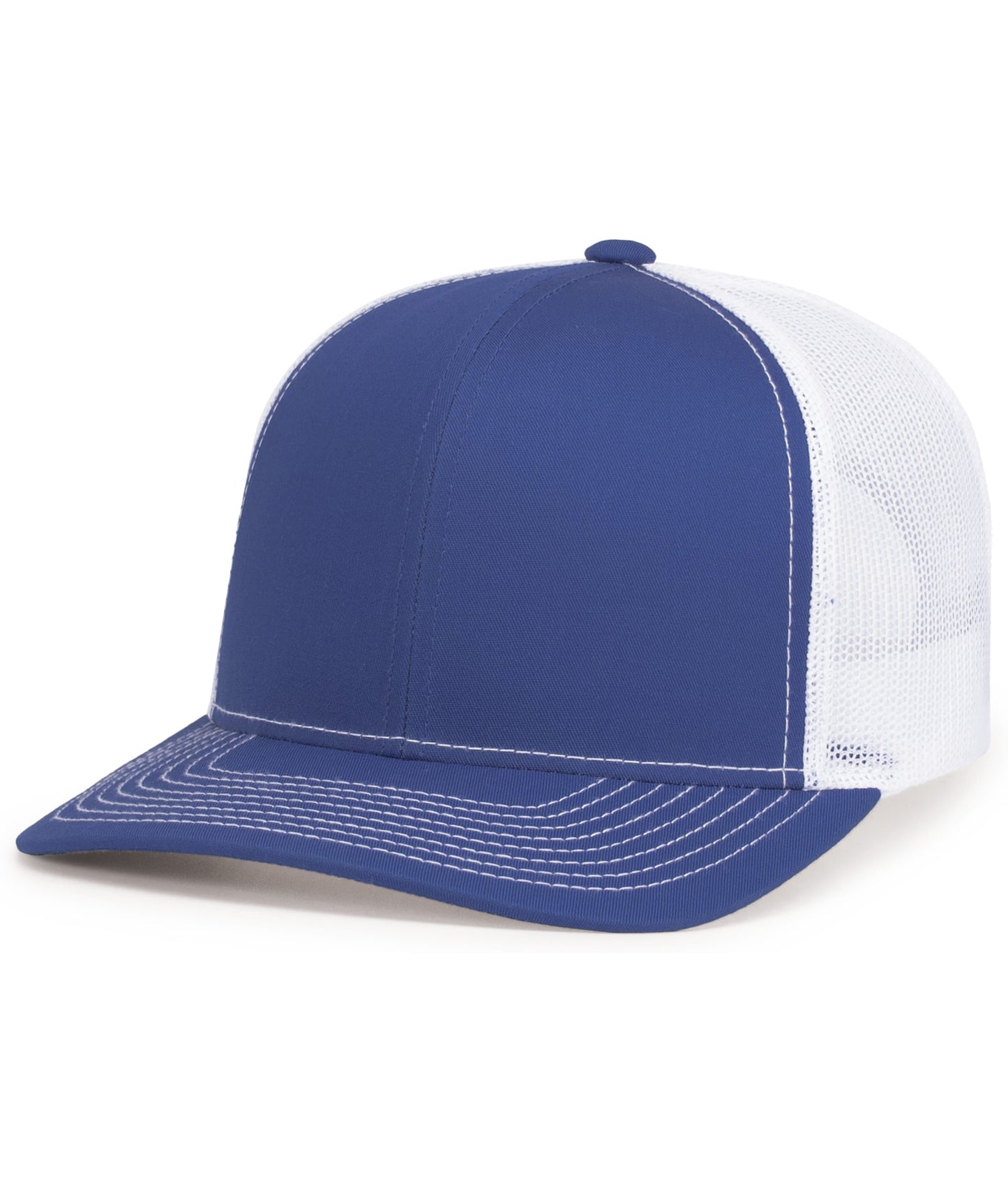 Pacific Headwear 104S Contrast Stitch Custom Trucker Hat