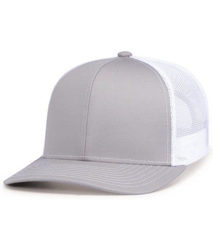 Pacific Headwear 104S Contrast Stitch Custom Trucker Hat