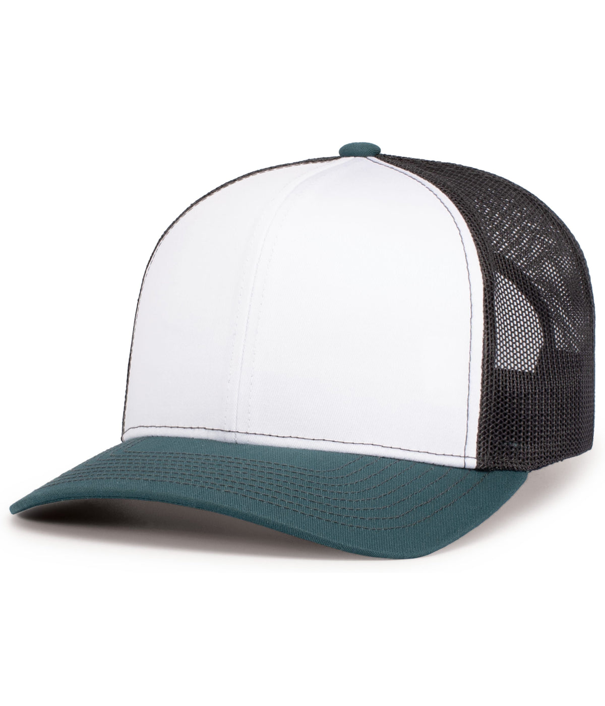 Pacific Headwear 104S Contrast Stitch Custom Trucker Hat