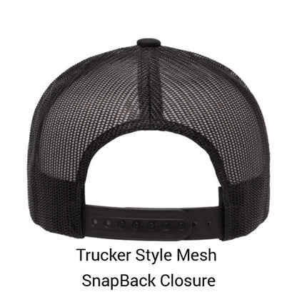 Pacific Headwear P787 Custom 6-Panel Trucker Snapback Hat