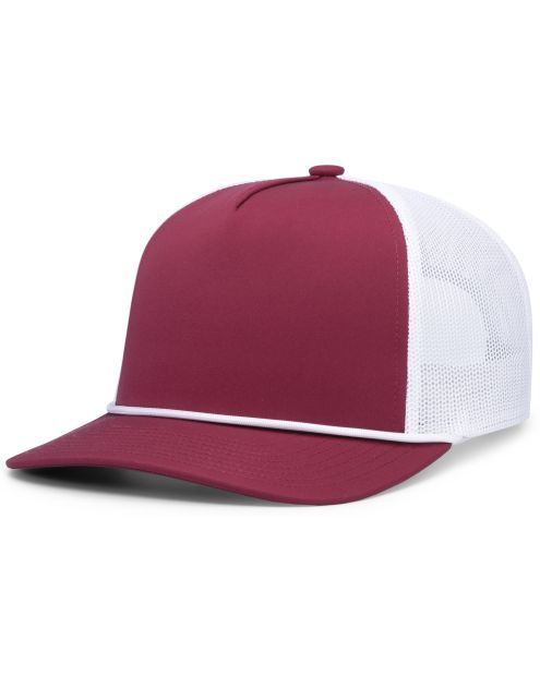 Pacific Headwear P423 - 5 Panel Snapback Trucker Hat