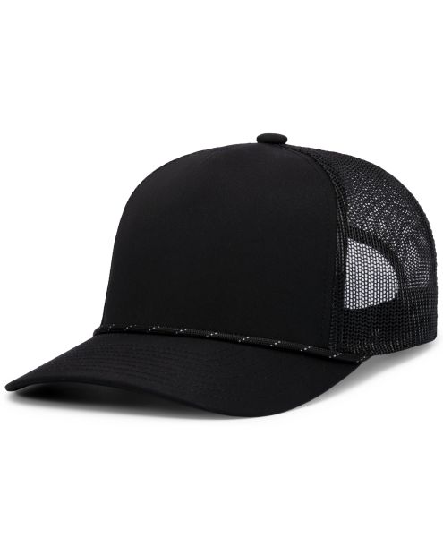 Pacific Headwear P423 - 5 Panel Snapback Trucker Hat