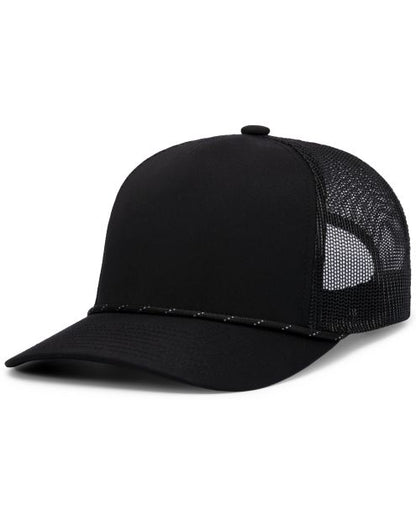 Pacific Headwear P423 - 5 Panel Snapback Trucker Hat