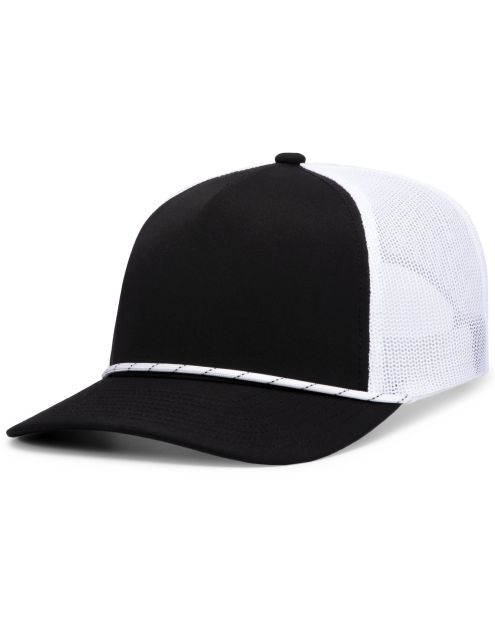Pacific Headwear P423 - 5 Panel Snapback Trucker Hat