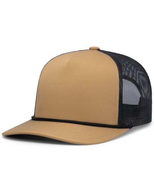 Pacific Headwear P423 - 5 Panel Snapback Trucker Hat